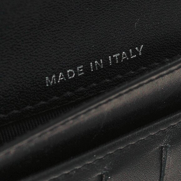 Chanel 13S Noir Caviar Classic Quilted Flap Portefeuille Wallet - Picture 12 of 15